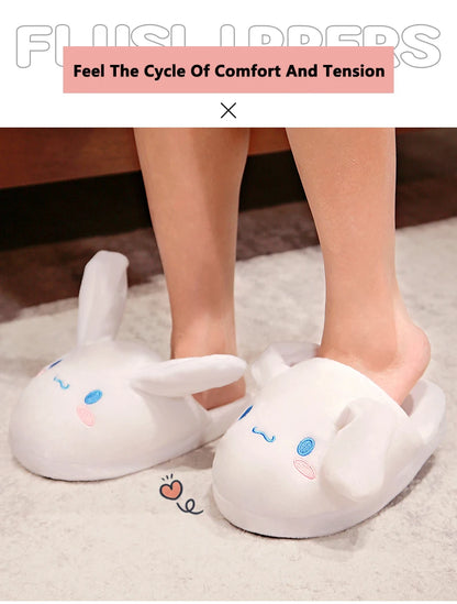 Kawaii Sanrio Plush Slippers